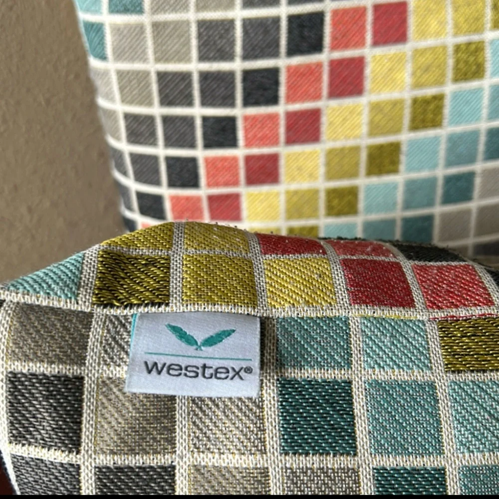 Colorful Contemporary Throw Pillow Set - Picture 2 of 3